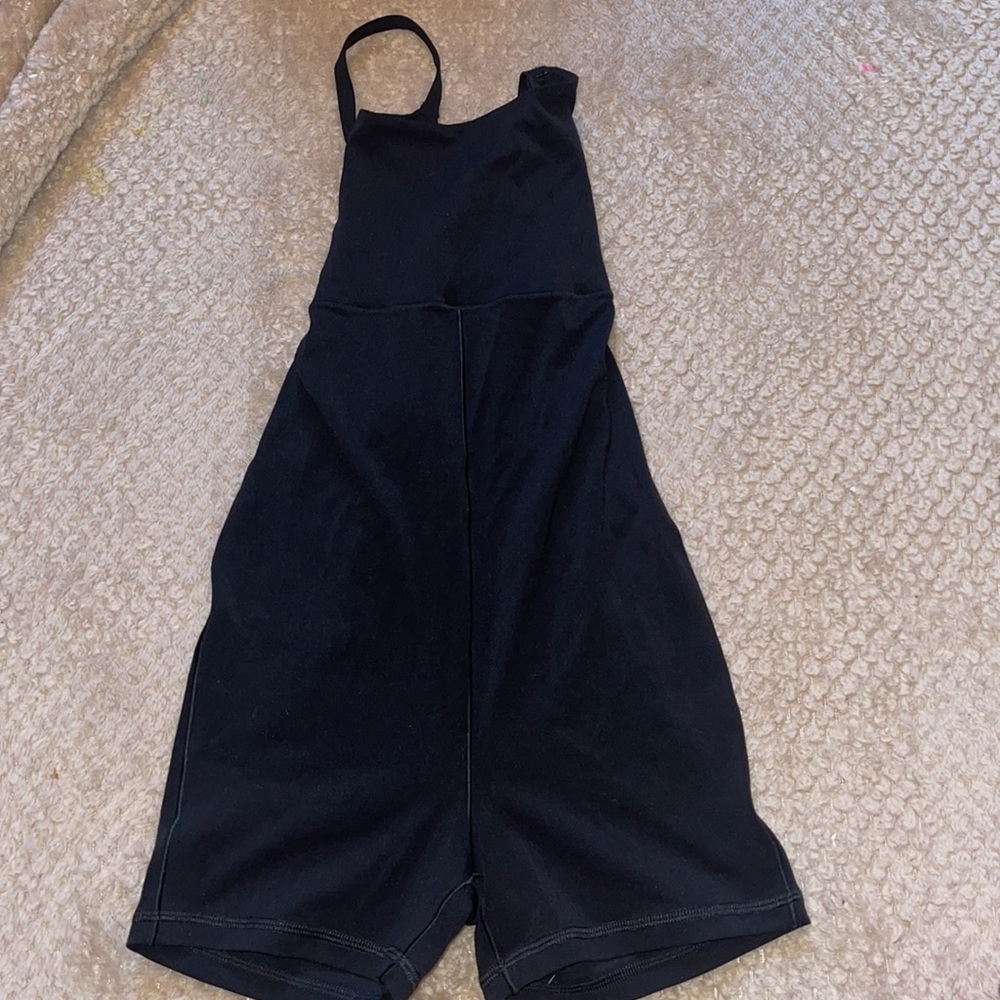 🆕 Offline black spandex romper